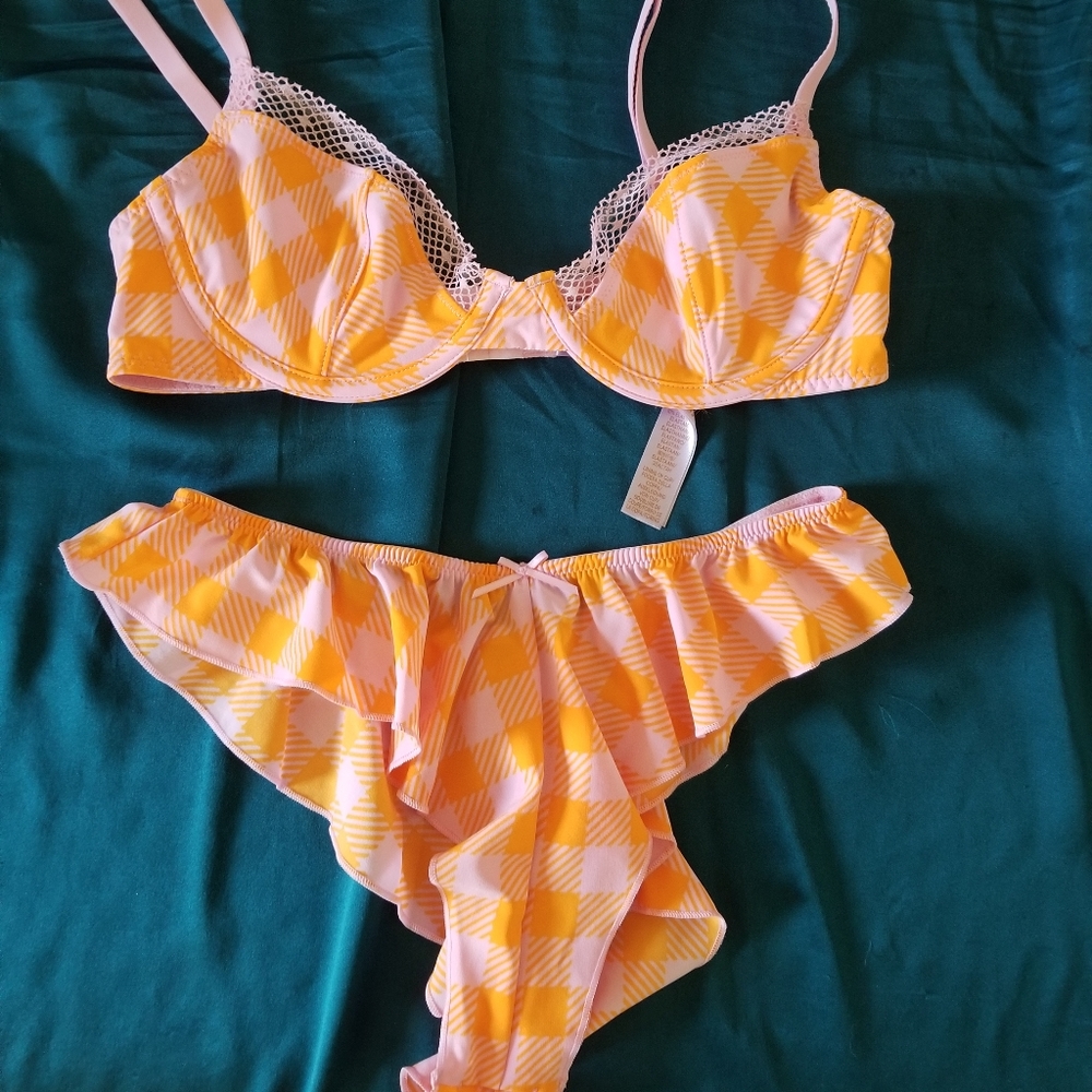 Gingham Remix Undie & Bralette Savage X Fenty